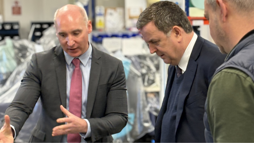 CareFlex HQ Visited by Devon MP