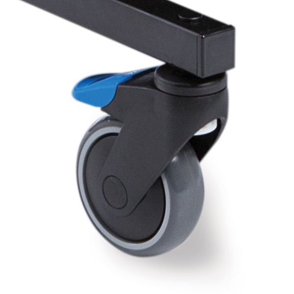 HydroTilt Features-5-4 Braked Heavy Duty Castors